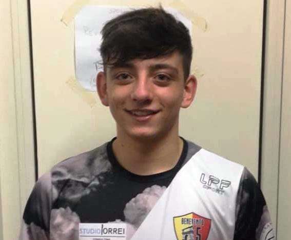Giuseppe Tinessa, portiere Benevento 5