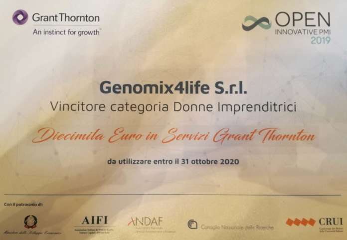 Il premio attribuito da Grant Thornton
