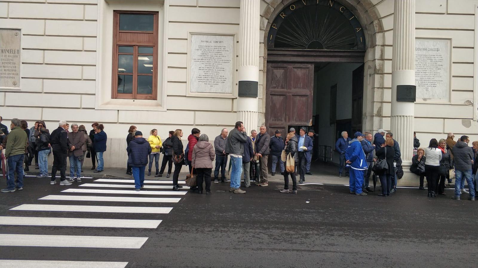 Lavoratori protesta Scuola