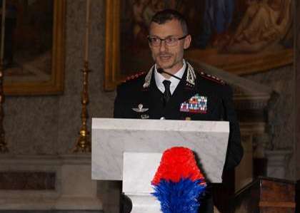 Patrizio La Spada comandante carabinieri caserta