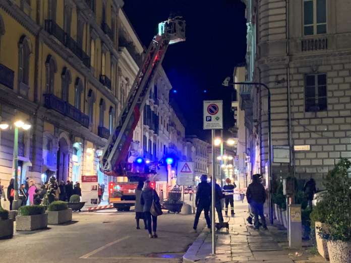 Vigili del fuoco calcinacci Piazza Orsini 01