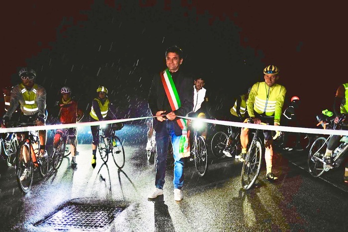 sfida ciclistica dei due vulcani