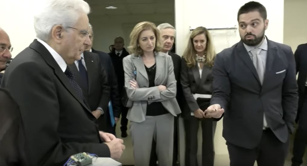 cosimo gentile e sergio mattarella
