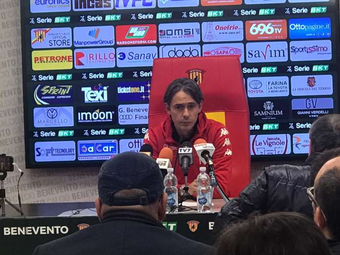 inzaghi conferenza benevento crotone