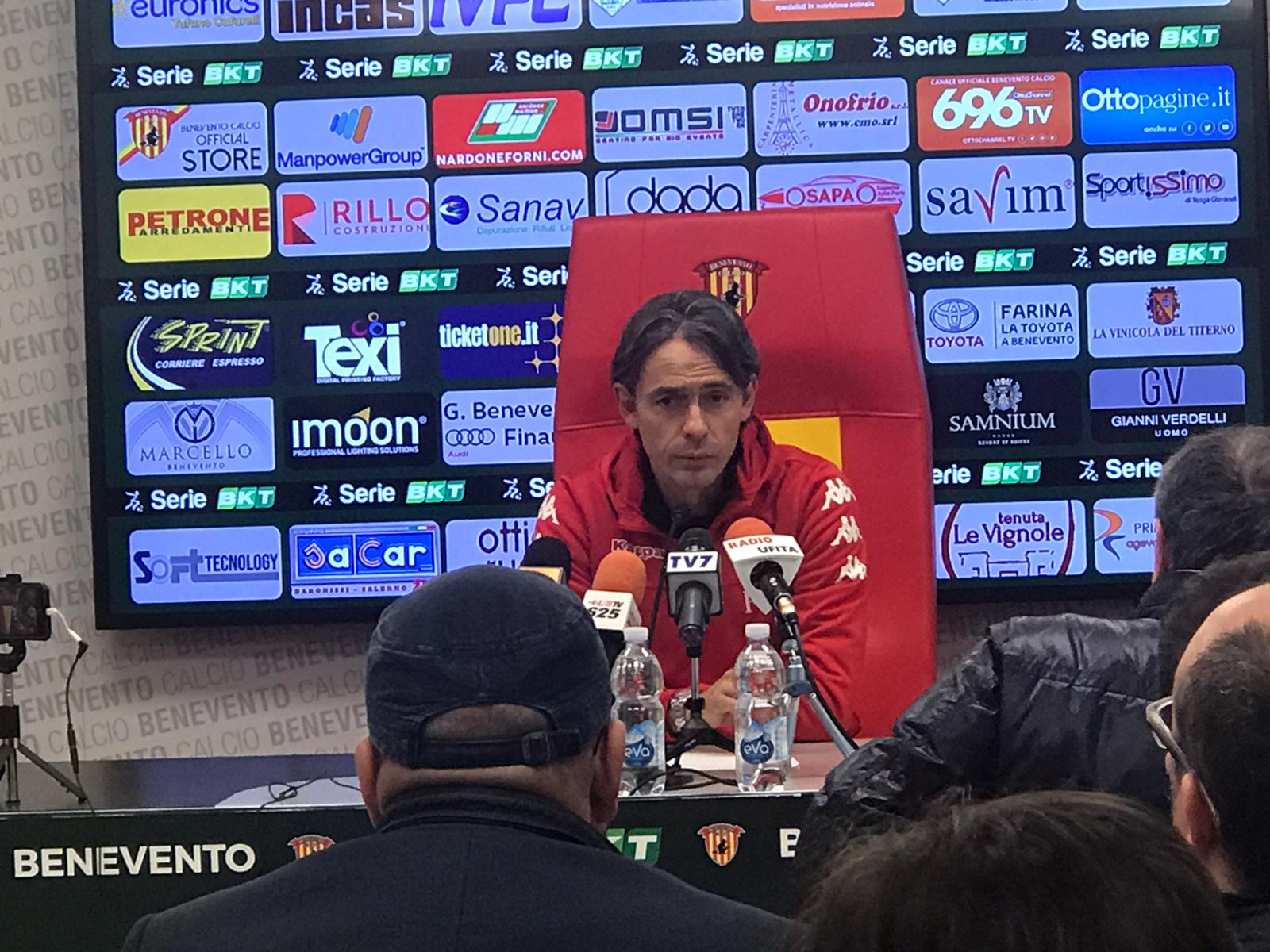 inzaghi conferenza benevento crotone