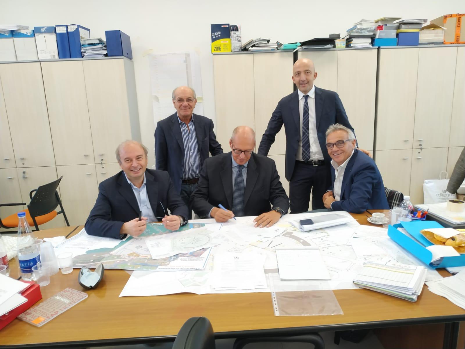 piazza della libertà consegna cantiere salerno