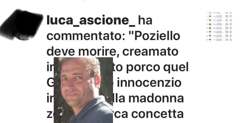 poziello minacce