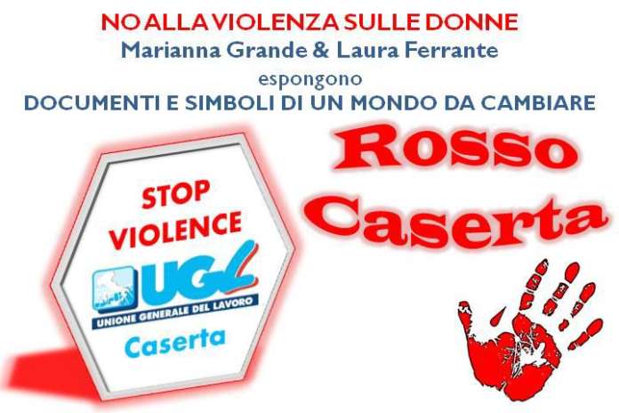 rosso caserta violenza donne