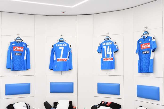 spogliatoio napoli maglie