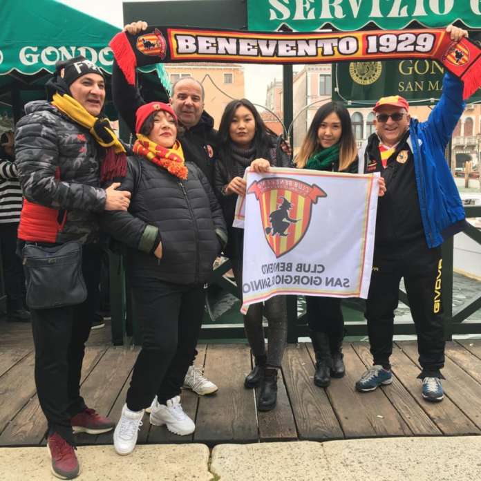 tifosi del benevento a venezia2