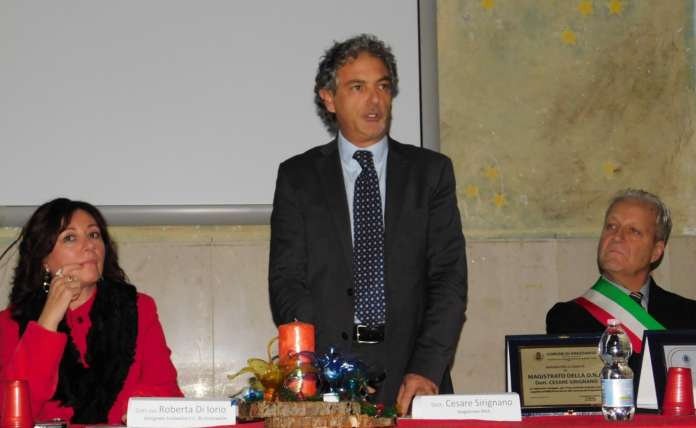 GRAZZANISE Il discorso del magistrato della DNA, Sirignano