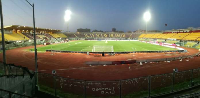 Livorno-Benevento stadio Picchi