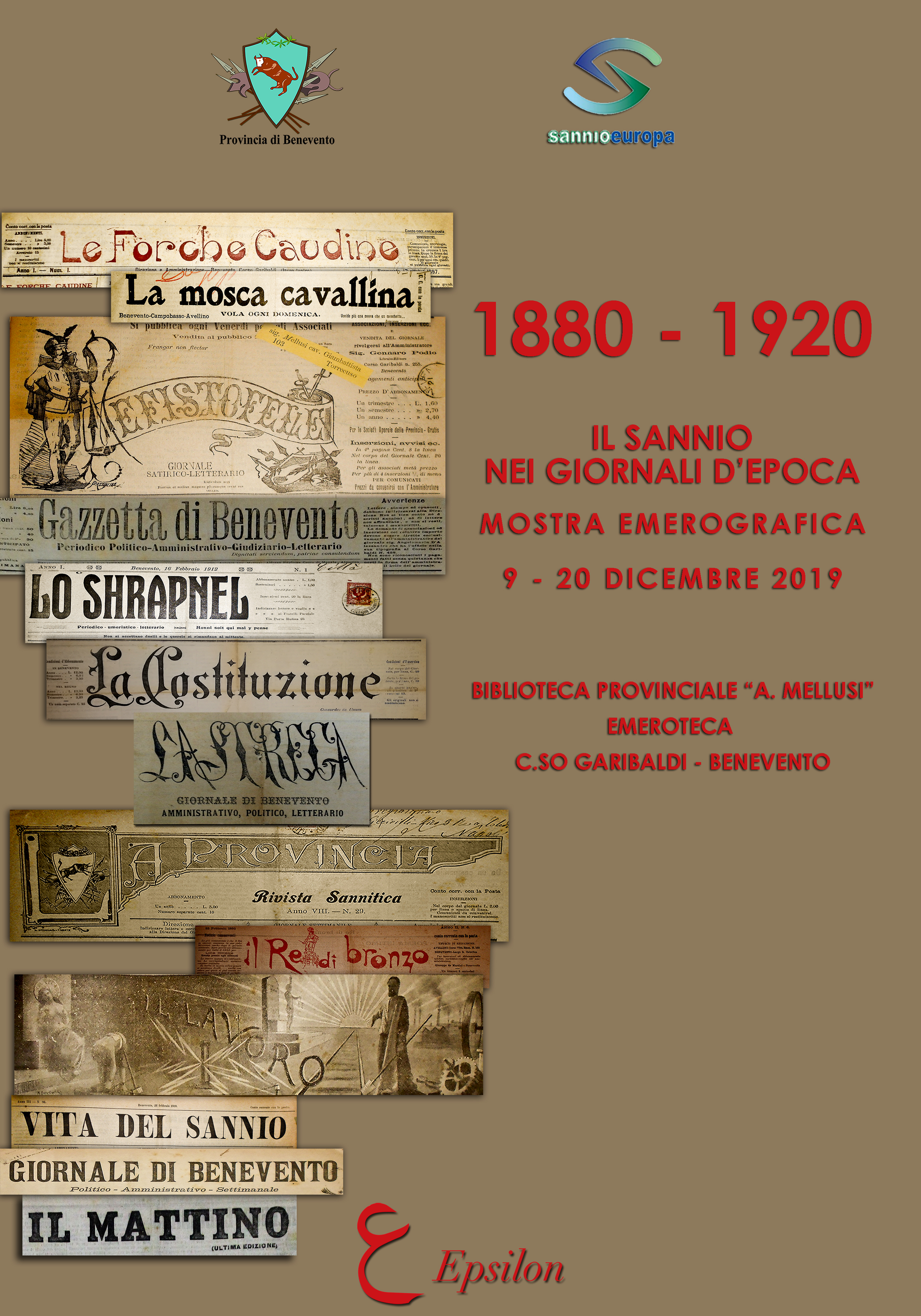 MOSTRA TESTATE GIORNALISTICHE
