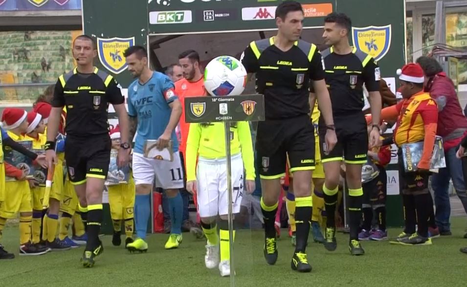 Sacchi arbitro Chievo-Benevento