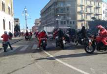 Rombo di motori in centro a Benevento: arrivano i Babbo Bikers (FOTO)