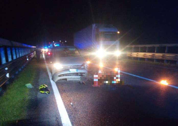 incidente telesina motociclista