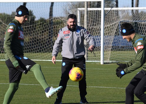 gennaro gattuso allenamento napoli