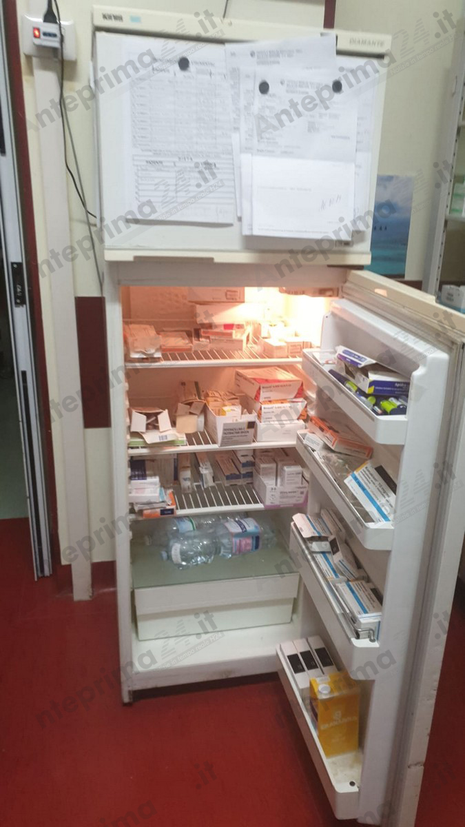 Frigorifero Ospedale Eboli