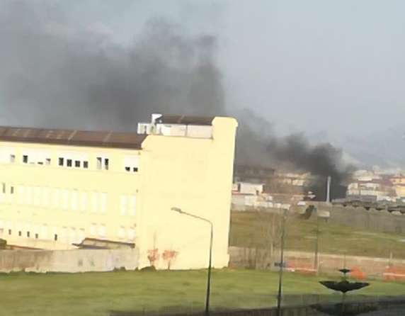Incendio Casoria
