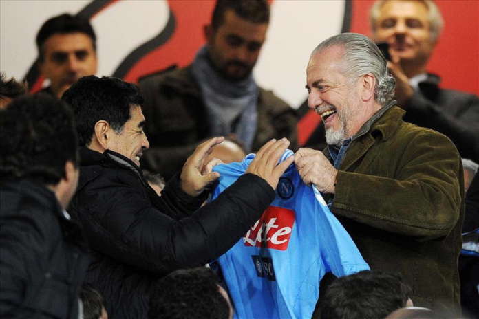 Polemica De Laurentiis-Maradona 2