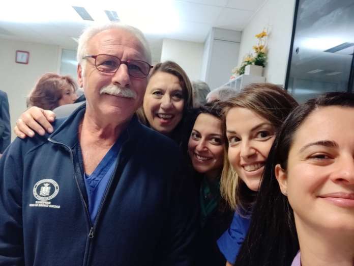 Vittorio Catarinella ed il team