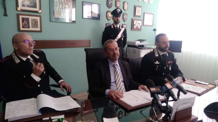 conferenza stampa arresti