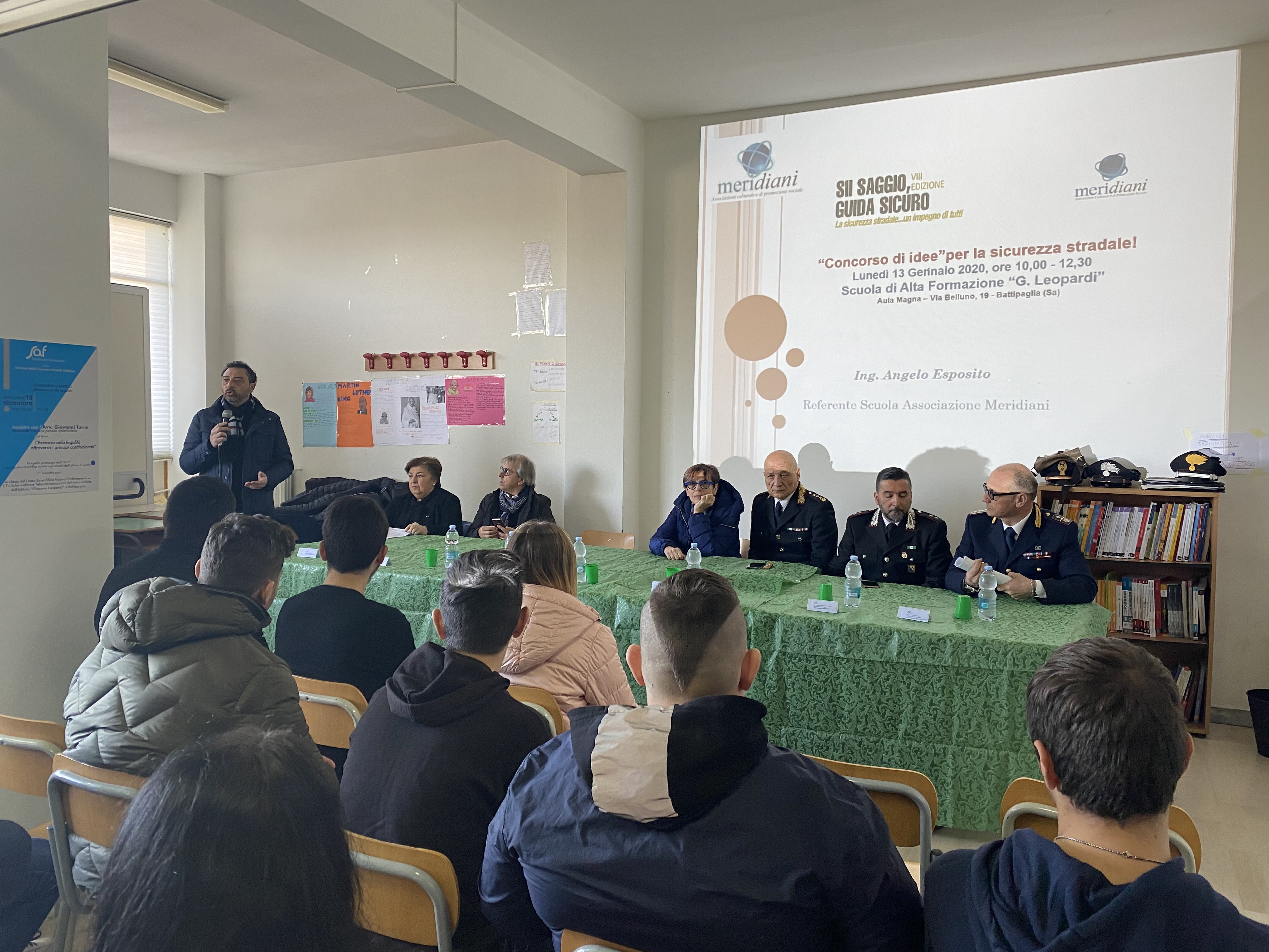sii saggio, guida sicuro battipaglia