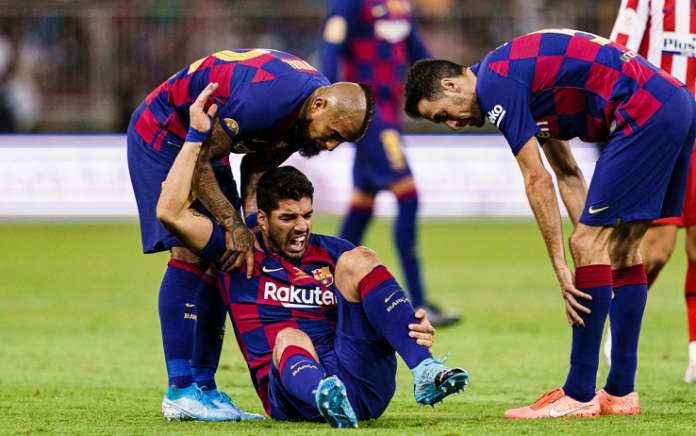 FC Barcelona v Club Atletico de Madrid - Supercopa de Espana: Semi Final