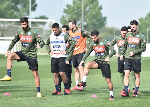 Allenamento Napoli