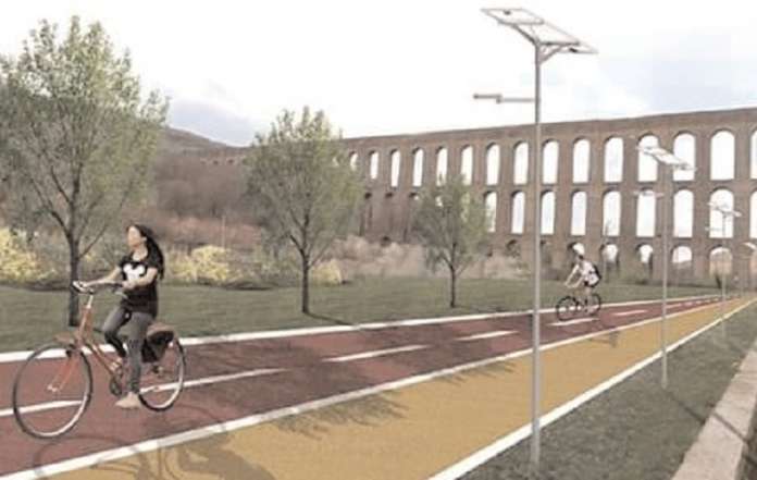 Ciclovia ricostruzione Pc
