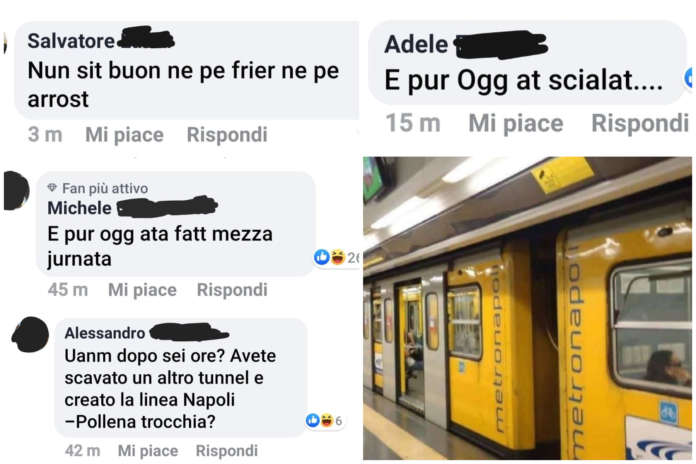 Metro Linea 1 insulti