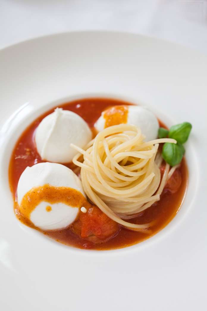 Piatto Spaghetti all'italiana della Chef Stellata Rosanna Marziale
