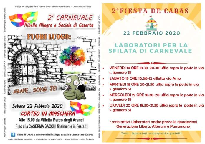 carnevale sociale 2020