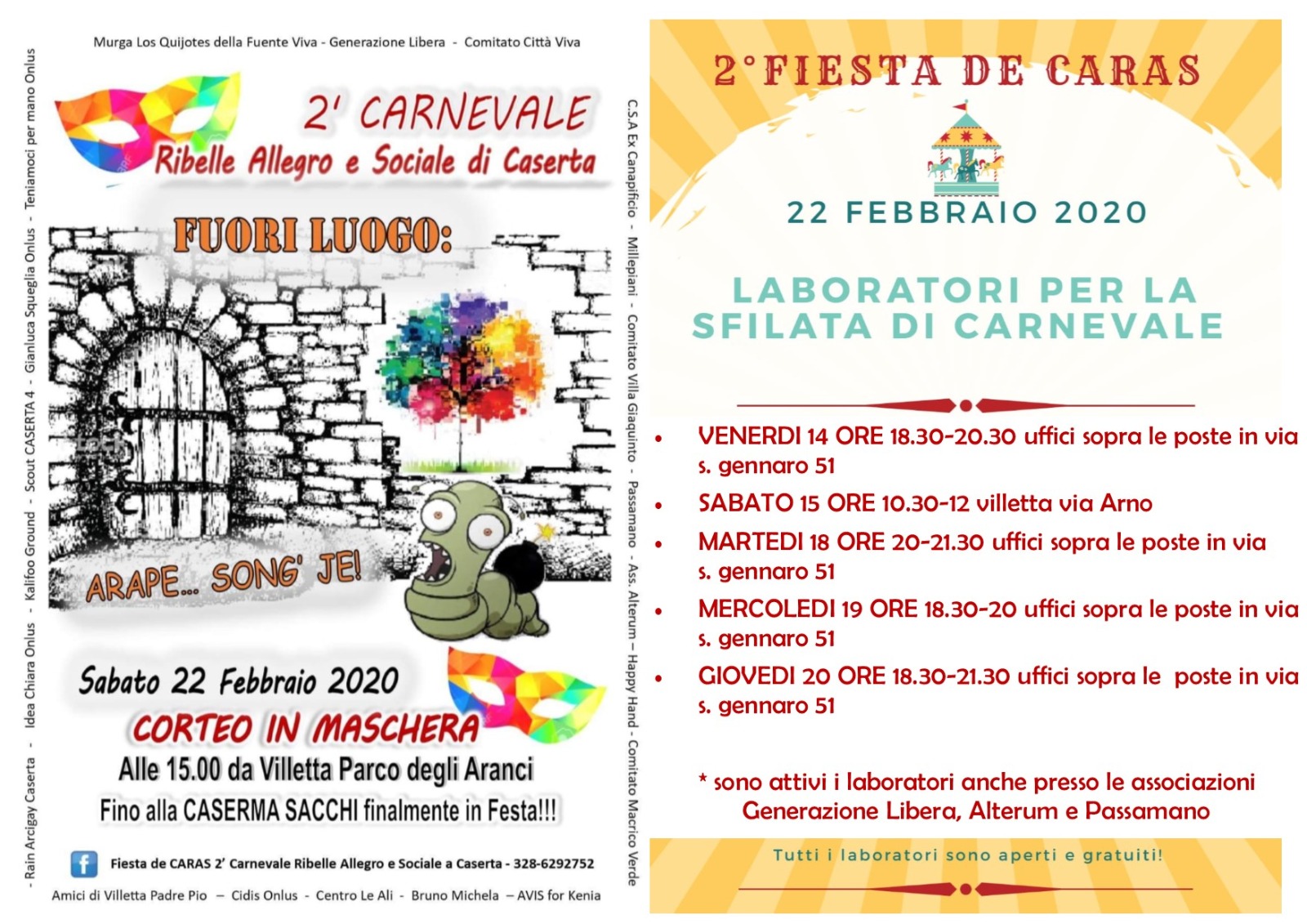 carnevale sociale 2020