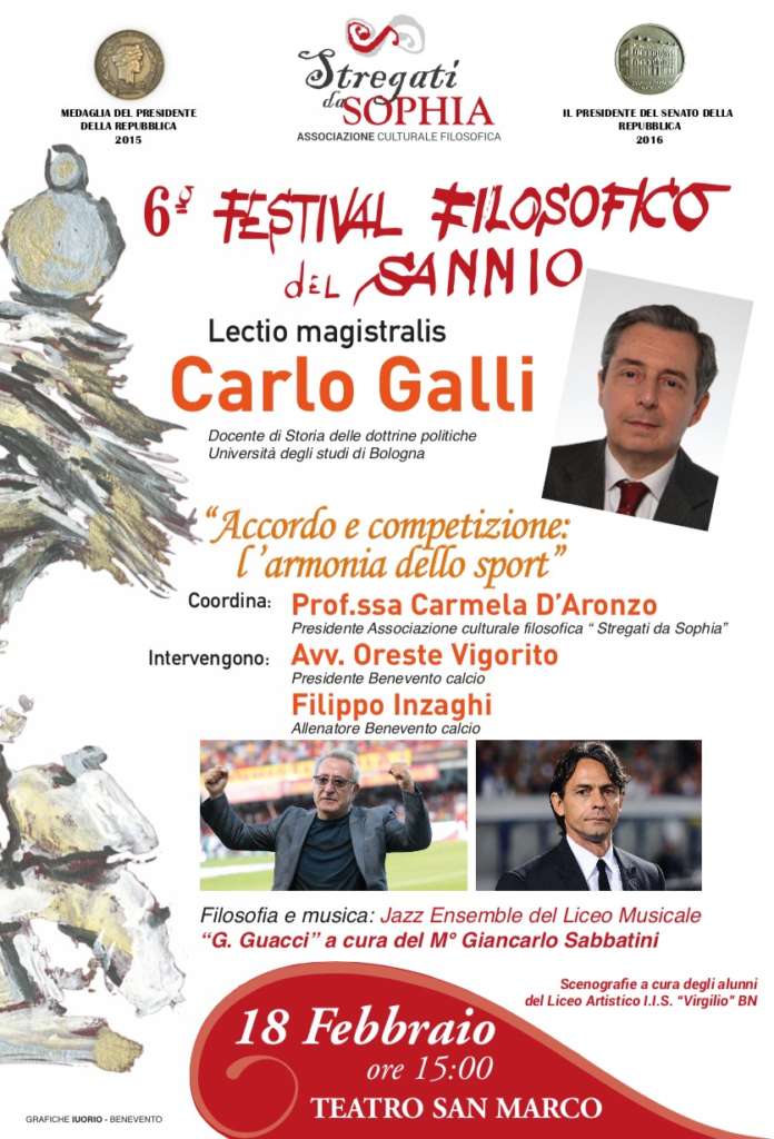 locandina del 18.02.2020 Carlo Galli