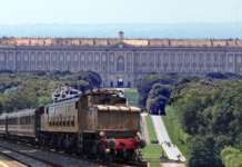 Reggia, torna il treno storico: a bordo anche aziende di Confcommercio