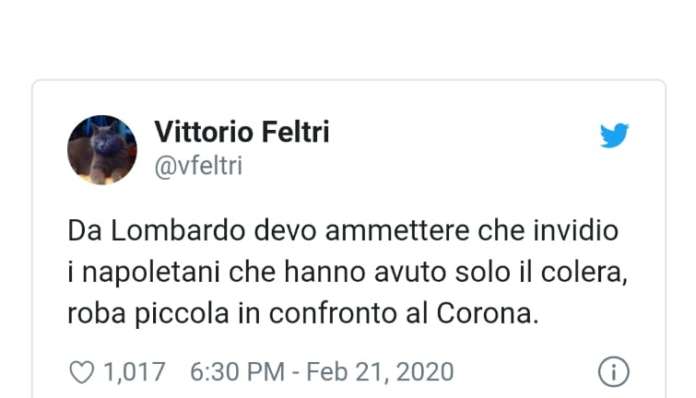 tweet feltri