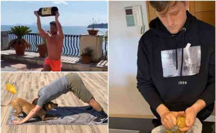 napoli allenamento casa