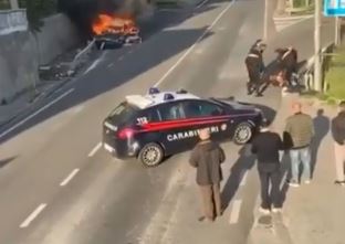 aggressione carabinieri