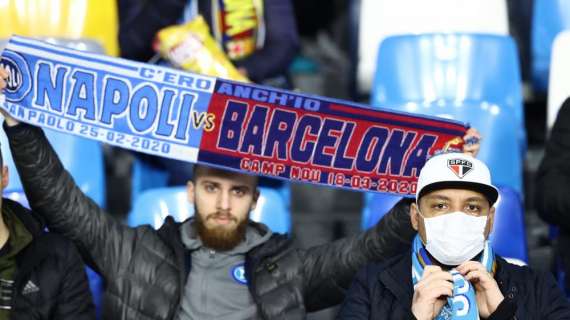 napoli-barcellona tifosi