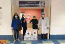 Il “Lions club Avellino Principato Ultra” dona mascherine all’AORN Moscati