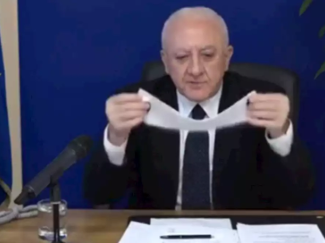 de luca mascherine