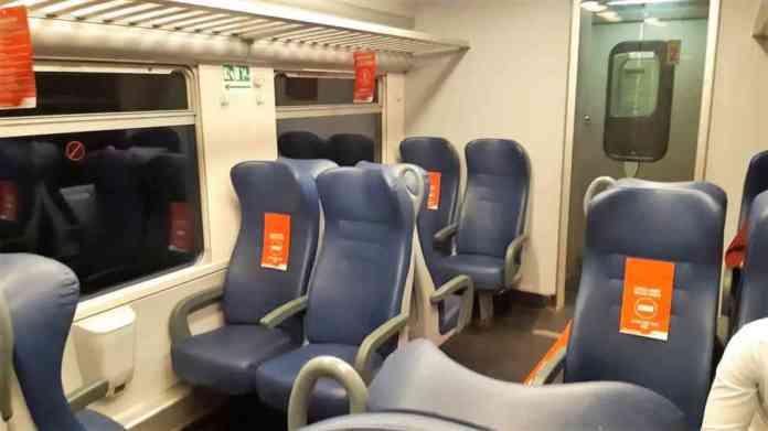 Posti a sedere con indicazione