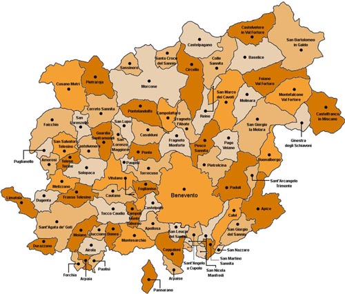comuni sanniti