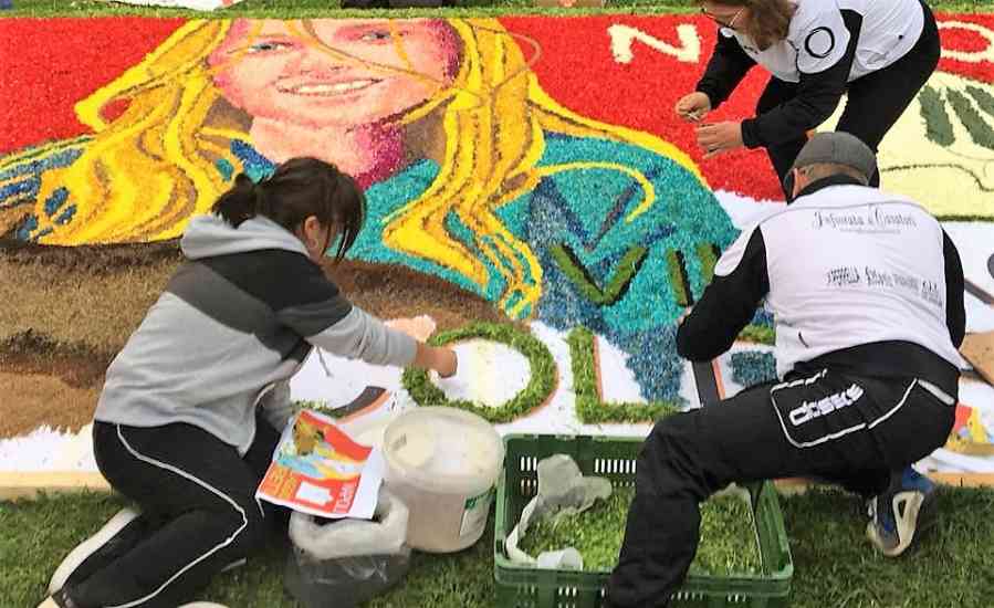 infiorata san valentino torio