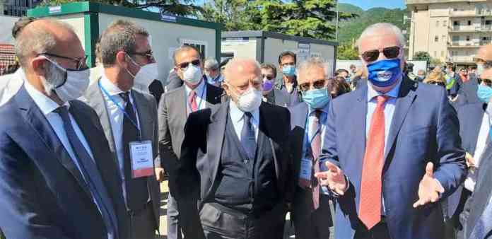 Da sinistra Loia, Picarone, De Luca, Prete, Valiante