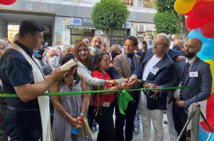 arco per la vita inaugurazione