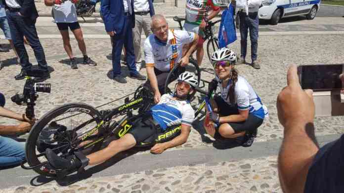 arrivo staffetta benevento