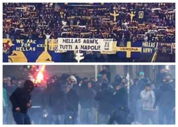 verona-napoli tifoserie