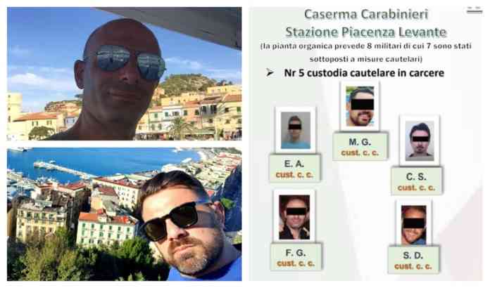Carabinieri arrestati piacenza